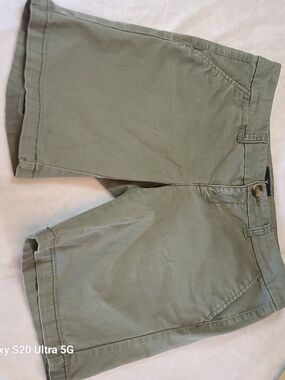 American Eagle Outfitters Olive Green Bermuda Shorts
